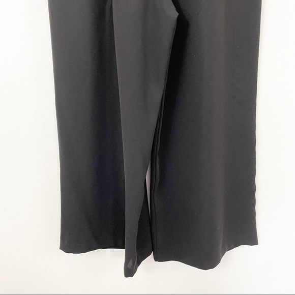 ZARA Wide Leg Crop Paper Bag Waist Pants Size L - Picture 4 of 10